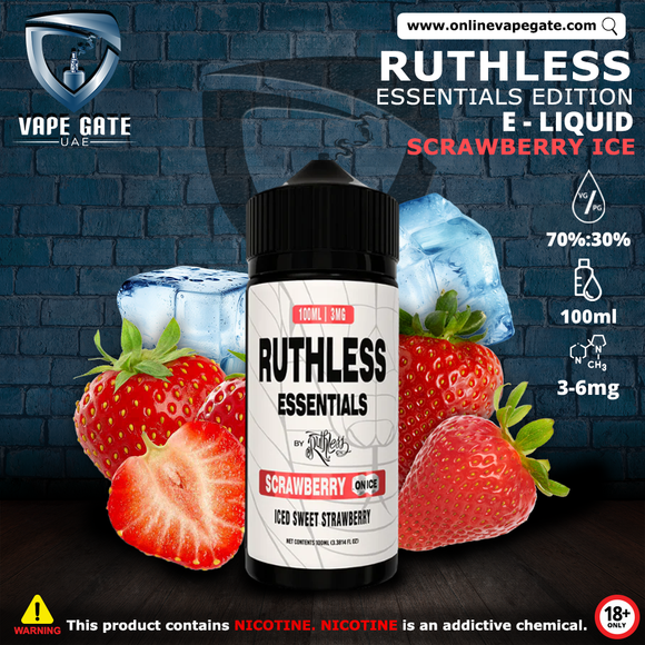 SCRAWBERRY ICE BY RUTHLESS ESSENTIALS EDITION