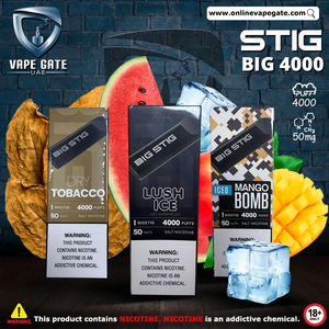 Vgod Big Stig Disposable Vape (4,000 Puffs) VAPE DELIVERY ABU DHABI DUBAI