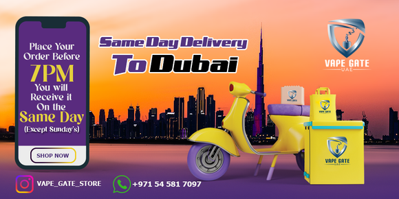 Same Day Delivery Vape Dubai Abu Dhabi UAE Vape Gate UAE