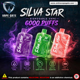 Silvaper - Silva Star Disposable Vape (6000 Puffs) Best Online Vape Shop In UAE 