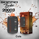 Soffio Turbo Disposable Vape (20,000 Puffs) Vape Delivery Same Day Abu Dhabi