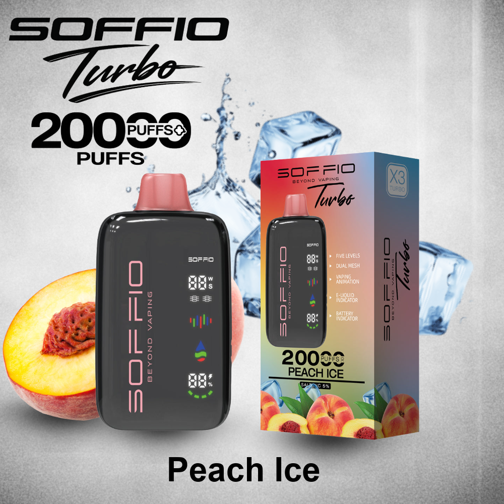 Soffio Turbo Disposable Vape (20,000 Puffs) - Vape In Dubai, UAE