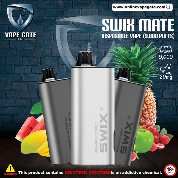 Swix Mate Disposable Vape (9,000 Puffs) Vape Fast Delivery Dubai