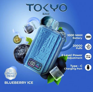 Tokyo Bar Rechargeable Disposable Vape (20,000 Puffs) vape online offer ruwais sharjah ajman fujairah KSA