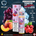 Tokyo Iced Cranberry Raspberry Grape Peach E-Liquid 60ml Vape Same Day Delivery Dubai
