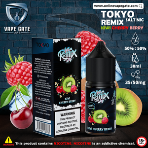 Tokyo Remix Kiwi Cherry Berry Saltnic 30ml vape dubai