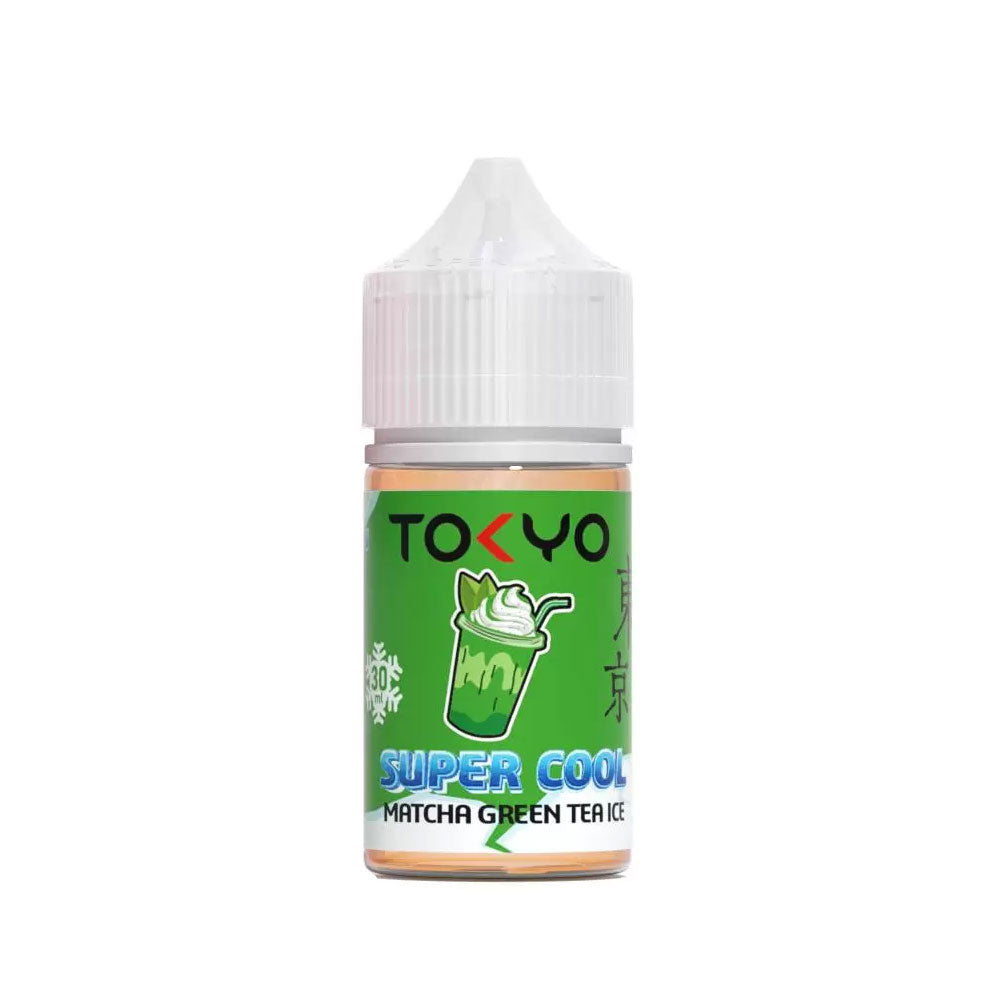 Tokyo Super Cool Matcha Green Tea Ice Saltnic 30ml | Dubai | E-Liquid Dubai 