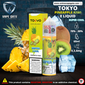 Tokyo Super Cool Pineapple Kiwi Eliquid 60ml Vape Dubai Dutyfree