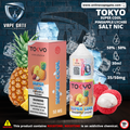 Tokyo Super Cool Pineapple Lychee Saltnic 30ml Vape Delivery Dubai