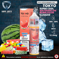 Tokyo Super Cool Watermelon Bubblegum Eliquid 60ml Vape Dubai 2025
