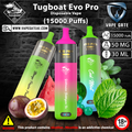 Tugboat Evo Pro Disposable Vape Device (15000 Puffs) vape delivery same day dubai