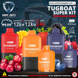 Tugboat Super 24000 Puffs Disposable Vape delivery same day abu dhabi
