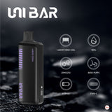 Unibar Rechargeable Disposable Vape (8000 Puffs) Vape Delivery in Abu Dhabi