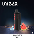 Unibar Rechargeable Disposable Vape (8000 Puffs) Best Offer in UAE 2025