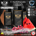 V - Charlie Disposable Pod Device (15000 Puffs) VAPE  ABU DHABI