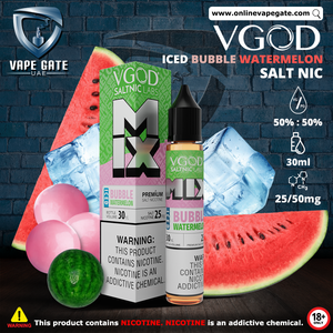 VGOD Iced Bubble Watermelon Salt Nic - 30ml vape delivery dubai