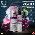 VGOD Iced Bubble Grapes Salt Nic - 30ml vape delivery online ajman