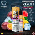 VGOD Iced Mango Passionfruit Salt Nic - 30ml Vape Same Day Delivery Dubai 2025