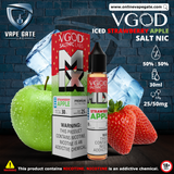 VGOD Iced Strawberry Apple Salt Nic - 30ml vape sameday delivery abu dhabi dubai