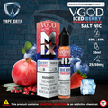 VGOD Iced Berry Pomegranate Salt Nic - 30ml Vape Same Day Delivery Abu Dhabi