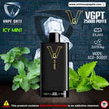 VGPT 25K Disposable Vape (25,00 Puffs) Vape Sharjah Dutyfree 2025