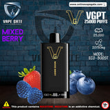 VGPT 25K Disposable Vape (25,00 Puffs) Disposable Vape Price In Dubai