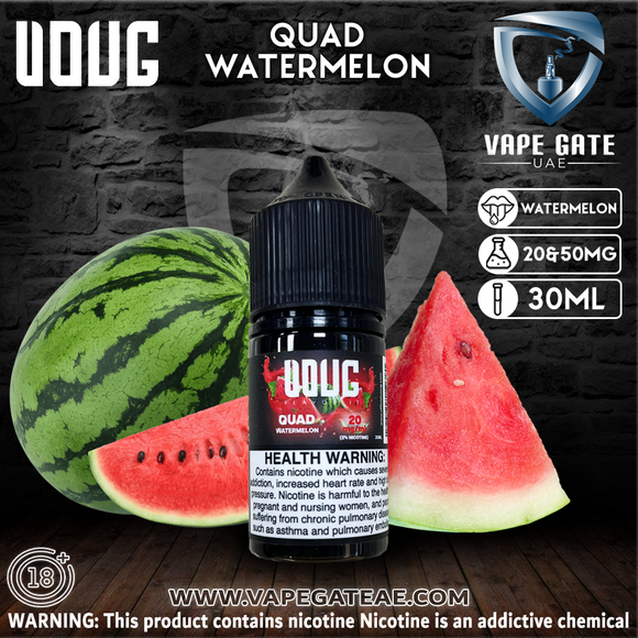 VOUG QUAD WATERMELON SALTNIC 30ML VAPE DELIVERY AL AIN SHARJAH