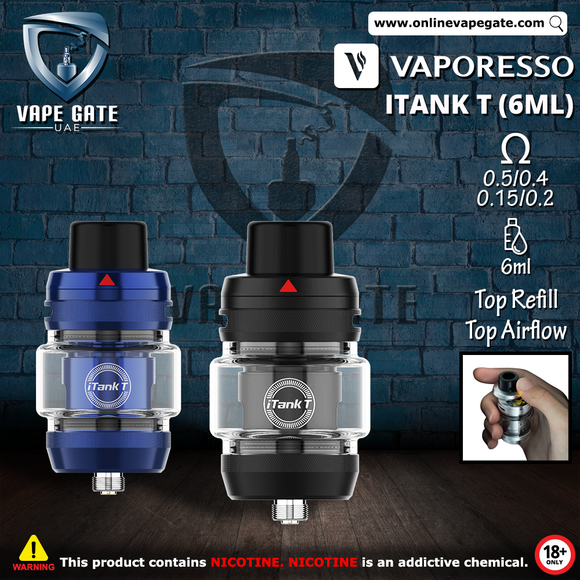 Vaporesso iTank T Tank (6ml) Vape Same Day Delivery Dubai 2025