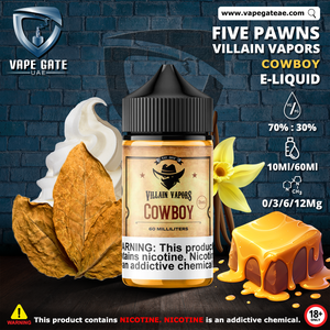 villain vapor cowboy e-liquid dubai