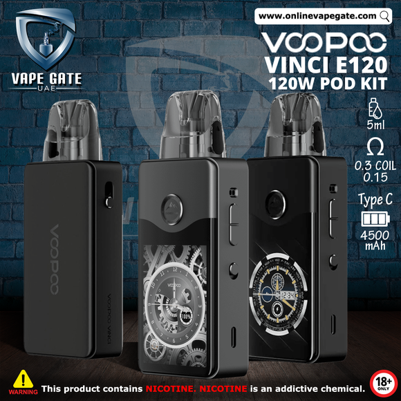 Voopoo Vinci E120 120W Pod Kit (4500mAh) Best Vape Kit DUbai