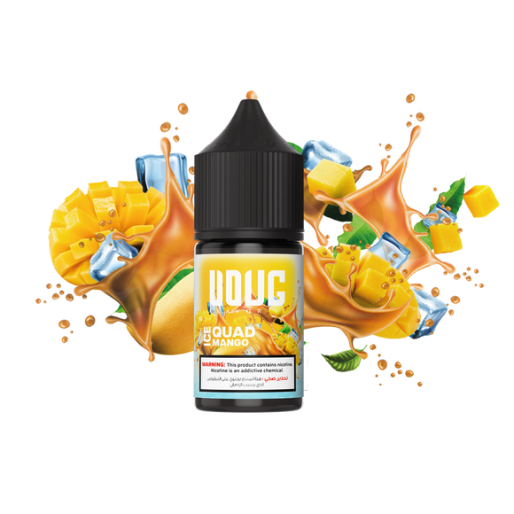 VOUG ICED QUAD MANGO SALTNIC 30ML ABU DHABI DUBAI AL AIN UMM SEQUIM RAK KSA