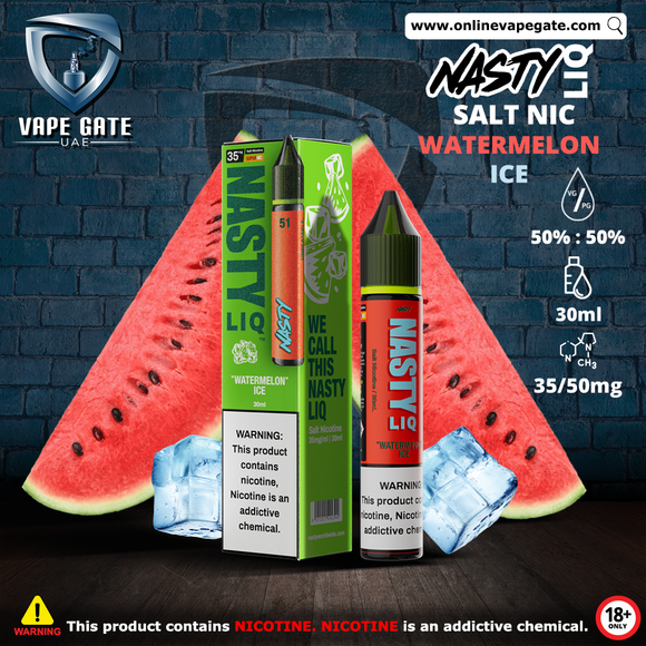 Watermelon Ice - Nasty Liq 30ml vape online delivery ajman sharjah