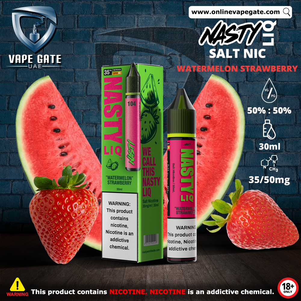 Watermelon Strawberry - Nasty 30ml | Vape Best Liquid 2025