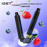 IGET LEGEND Disposable Pod Device (4000 PUFF) DUBAI ABU DHABI RUWAIS FUJAIRAH AL AIN AJMAN KSA