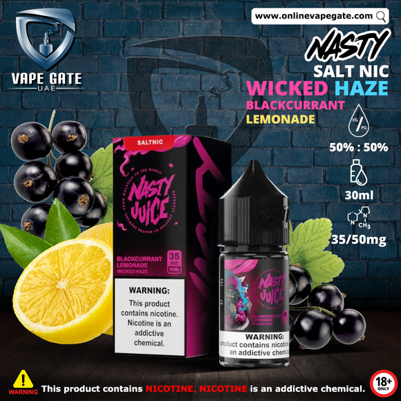 Wicked Haze - Nasty 30ml vape delivery ajman fujairah ruwais alain