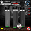 VAPORESSO XROS 3 MINI 1000mAh POD SYSTEM VAPE DELIVERY SAME DAy aBU DHABI DUBAI