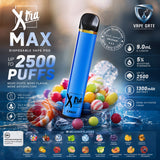 Xtra MAX Disposable Vape Pod - 2500 Puffs - BLUEBERRY CHERRY CRANBERRY - Pods - UAE - KSA - Abu dhabi Dubai