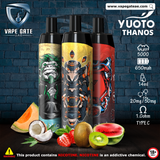 Yuoto Thanos Disposable Vape (5000 Puffs) DUBAI ABU DHABI RUWAIS UMM AL QUAWAIN SHARJAH AJMAN KSA