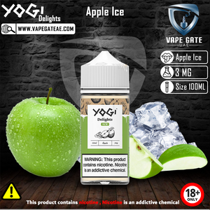 Yogi E Liquid Apple Ice ABU DHABI DUBAI AL AIN Ruwais Fujairah KSA