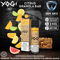 Yogi E Liquid Citrus Granola Bar vape delivery Abu Dhabi & Dubai Same day delivery