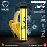 Yuoto XXL Disposable Vape (2,500 Puffs) Best Vape in UAE 2025