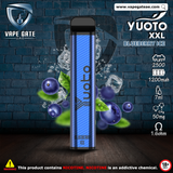 Yuoto XXL Disposable Vape (2,500 Puffs) Best Vape in Abu Dhabi 2025