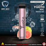 Yuoto XXL Disposable Vape (2,500 Puffs) Best Shop in Fujairah 2025