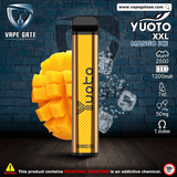 Yuoto XXL Disposable Vape (2,500 Puffs) Best Vape in Al Ain 2025