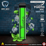 Yuoto XXL Disposable Vape (2,500 Puffs) Best Shop in Ras Al Khaimah 2025