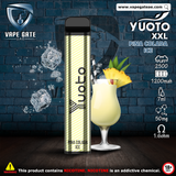 Yuoto XXL Disposable Vape (2,500 Puffs) Best Shop in Al Ain 2025