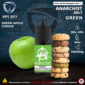 anarchist Green Saltnic best vape shop in dubai