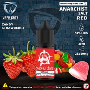 anarchist red saltnic fast vape delivery in Dubai