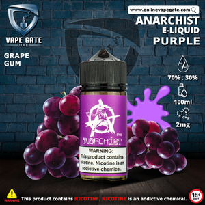 ANARCHIST - PURPLE 100ML ELIQUID ABUDHABI DUBAI KSA 