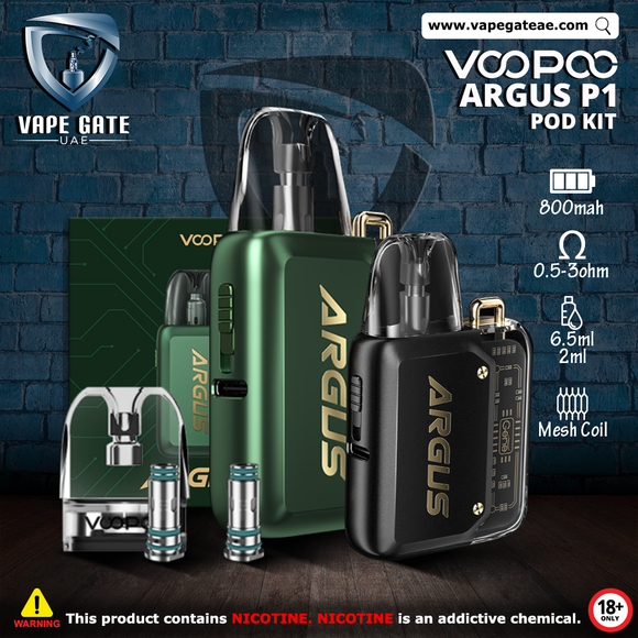 VOOPOO ARGUS P1 15W POD SYSTEM DUBAI ABU DHABI AL AIN RUWAIS SHARJAH KSA